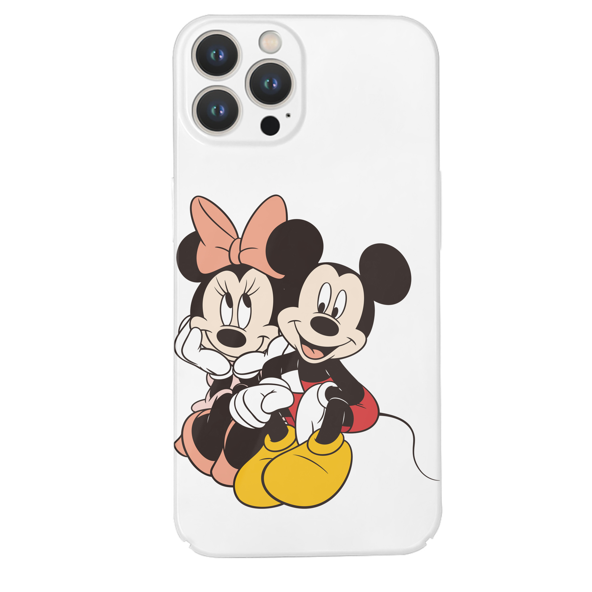 （画像用） ミッキーマウス Mickey Mouse 【iPhone 14シリーズ対応】ハードケース